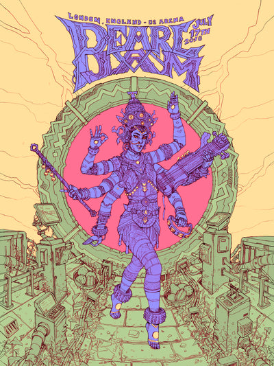 Pearl Jam - London Poster