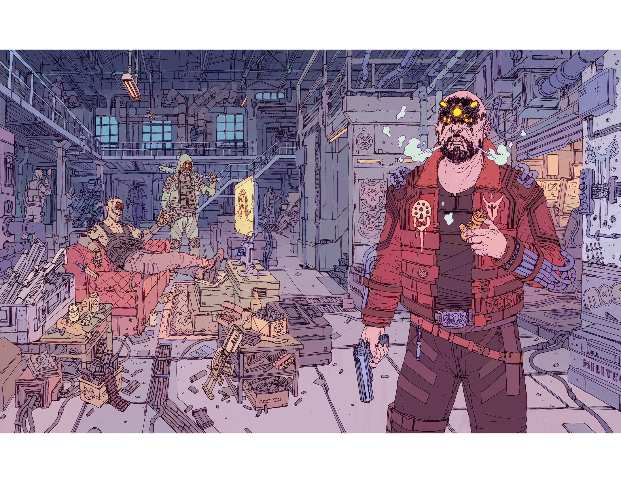 ようページ Comic Book DE Cyberpunk 2077 - XOXO signed by Kaja Chan