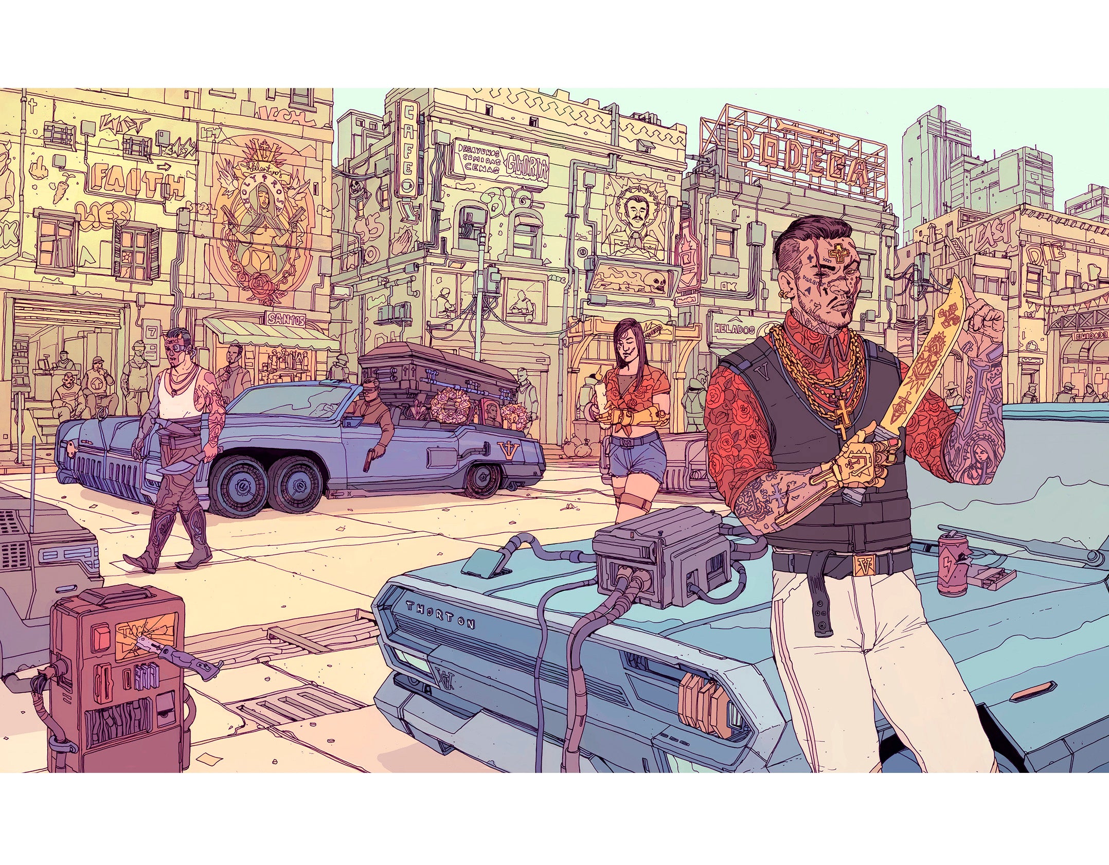Cyberpunk 2077 Poster Set – Citadel 9
