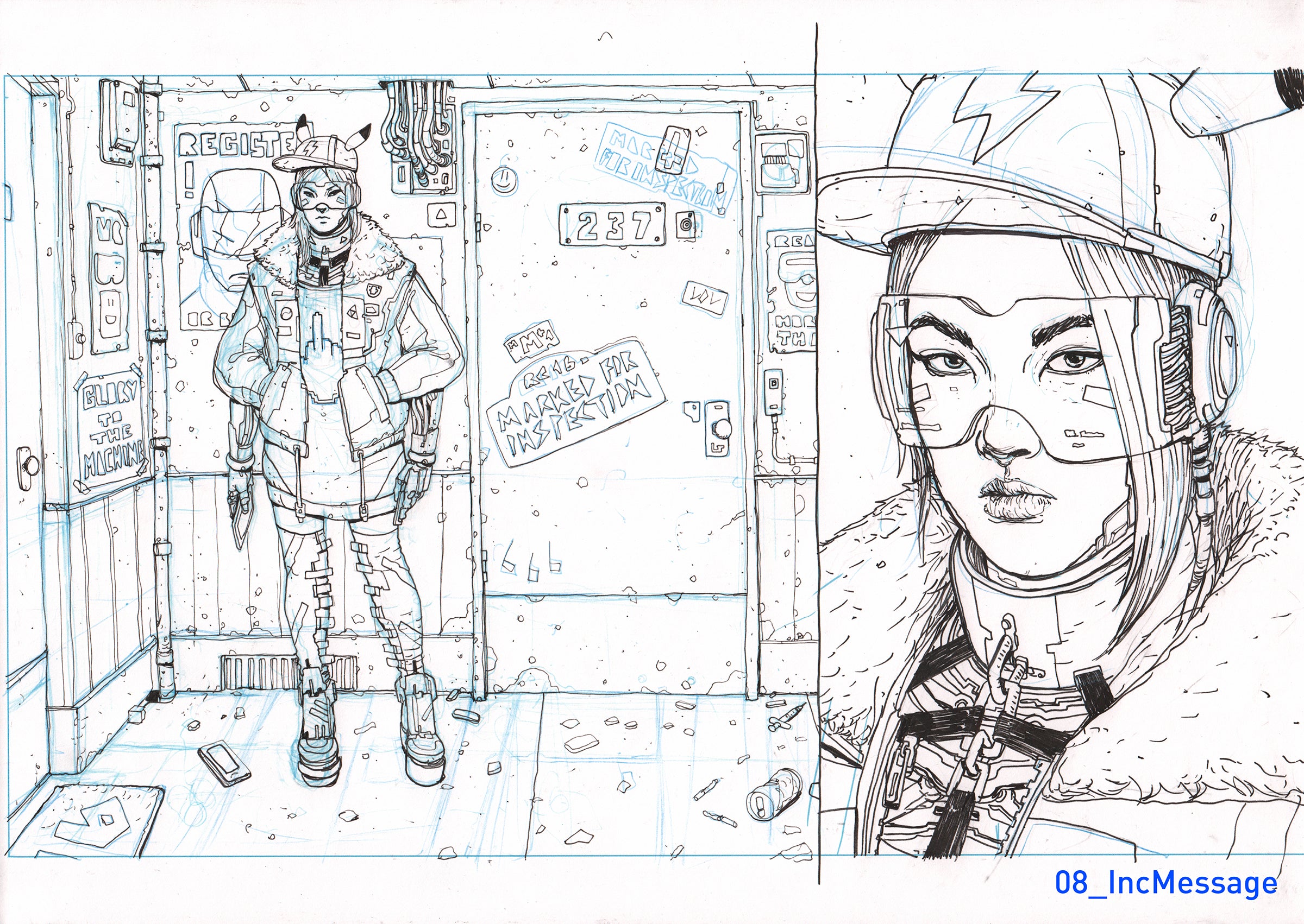Bokeh Game Studio | The Concept Art of Slitterhead - 『野狗