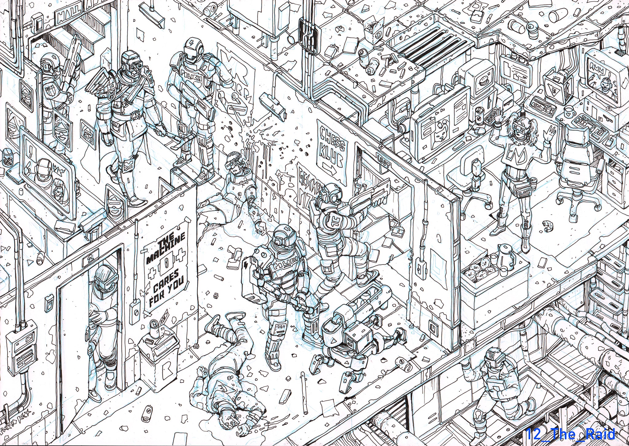 Original Art // Round 01 – Citadel 9