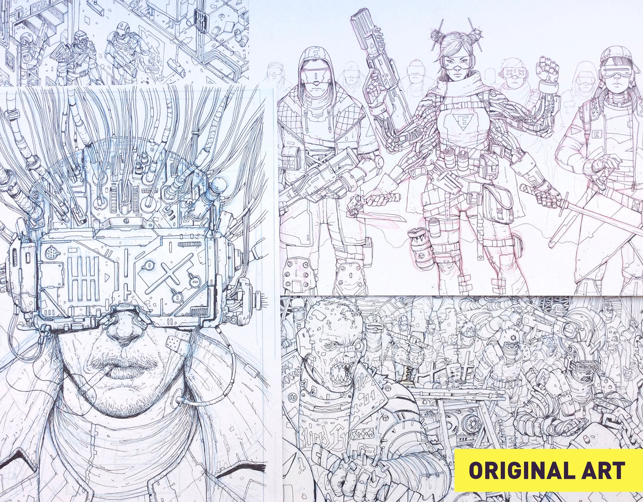 Original Art // Round 01 – Citadel 9