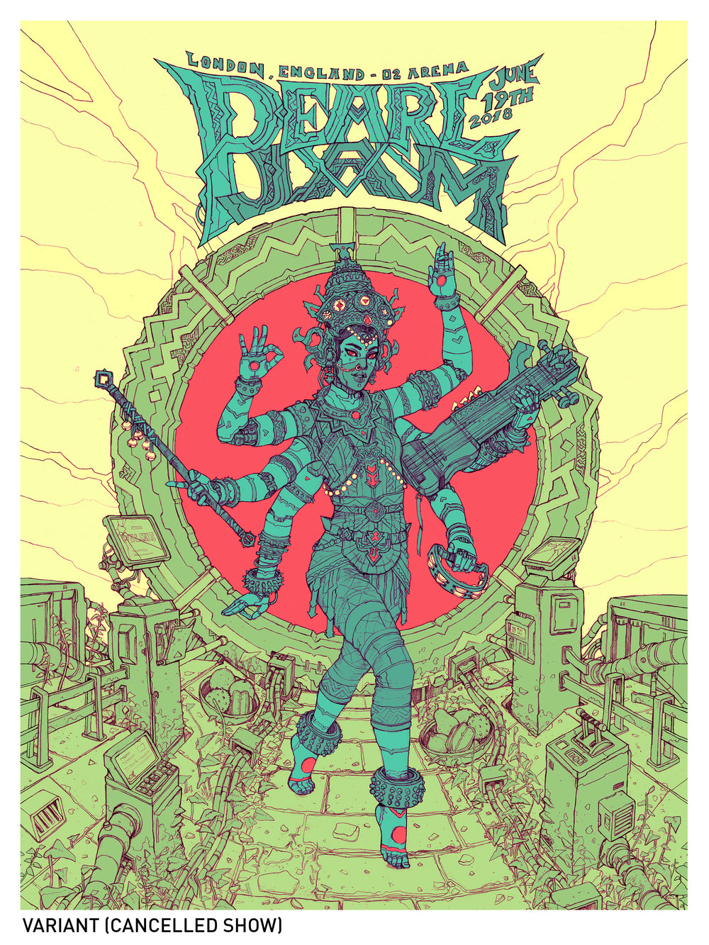 Pearl Jam - London Poster