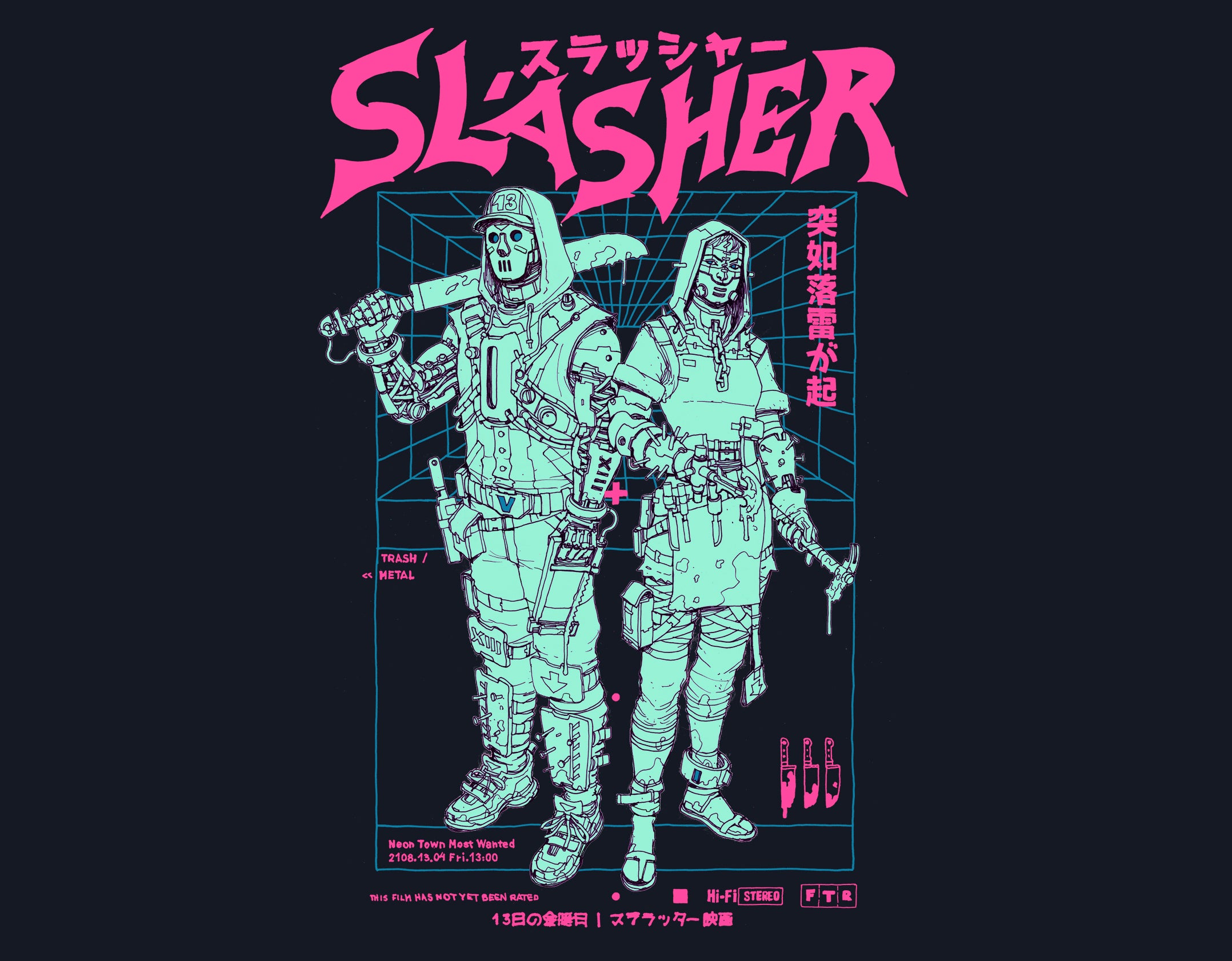 Slasher / T_Shirt – Citadel 9