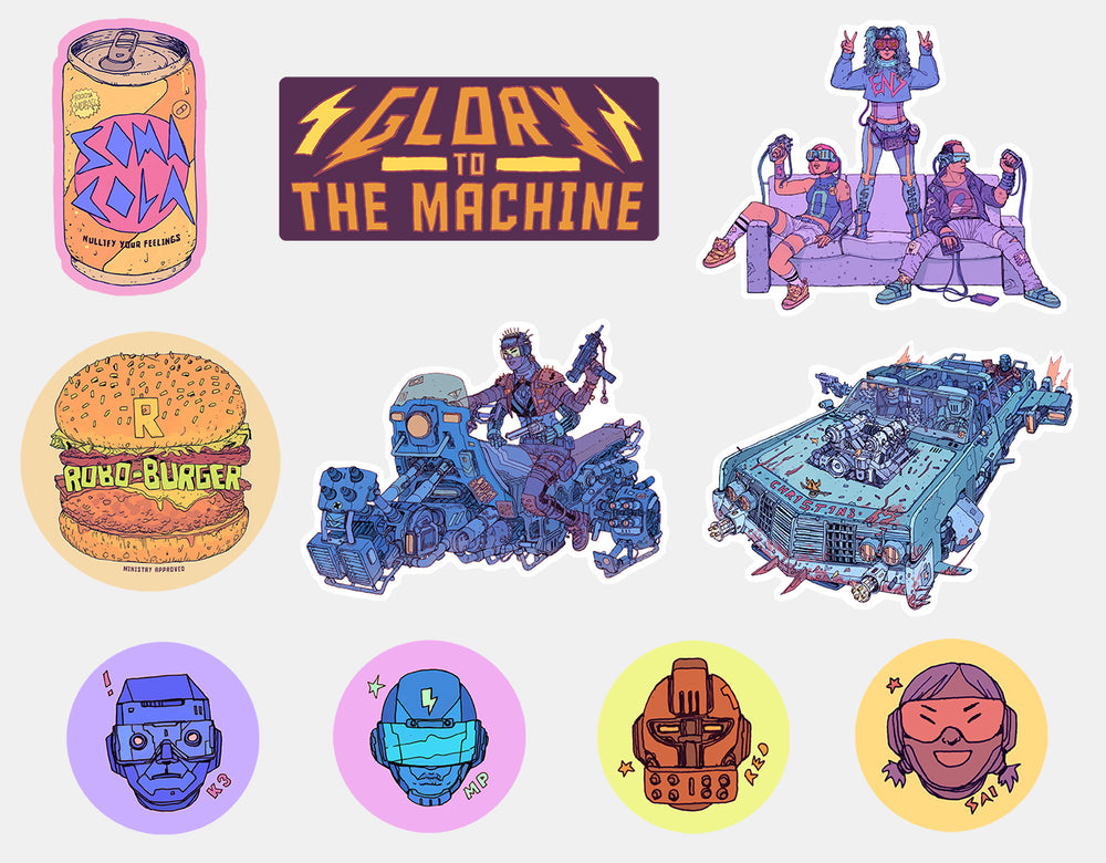 Citadele Sticker Propaganda_Pack / Sticker_Set – Citadel 9